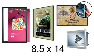 8.5x14 Frames | All Styles of 8.5x14 Poster Frames and Poster Displays