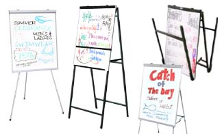 A-Frame Dry Erase Easel Displays