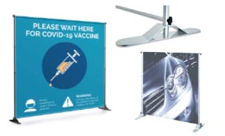 Super Sized Adjustable Large Format Banner Stand