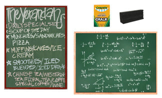 Wood Framed Green Chalkboards (40+ VALUE LINE Chalk Board Sizes)