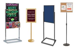 Indoor Message Board Stands