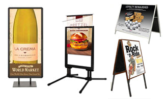 Outdoor Poster Stands