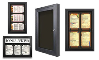 Outdoor Magnetic Menu Display Board