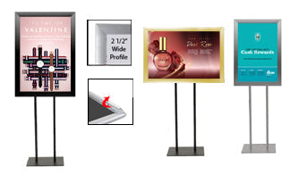 Poster Snap Frame Sign Stands | Bold 2 1/2