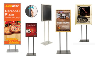 FloorStand Snap Frame Display