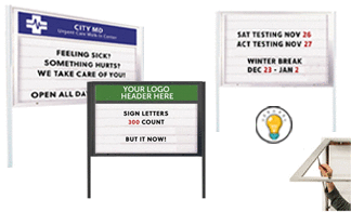 Value Line Outdoor Reader Boards