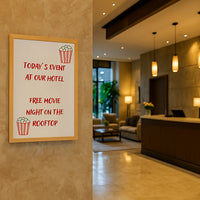 11x17 Wood Framed White Board Dry Erase Marker Boards