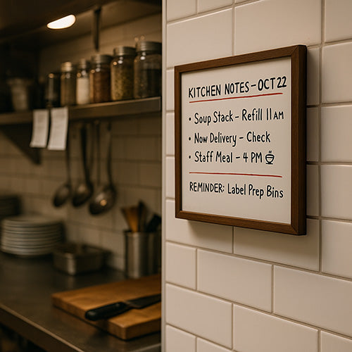 12x12 Wood Framed White Board Dry Erase Marker Boards