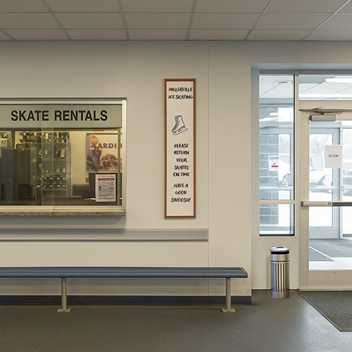 12x60 Wood Framed White Board Dry Erase Marker Boards