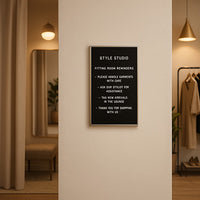 Open Face Vinyl Letter Board 14x22 Aluminum Frame