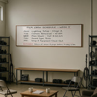 24x96 Wood Framed White Board Dry Erase Marker Boards