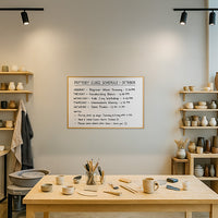 30x40 Wood Framed White Board Dry Erase Marker Boards