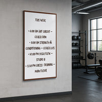 36x60 Wood Framed White Board Dry Erase Marker Boards