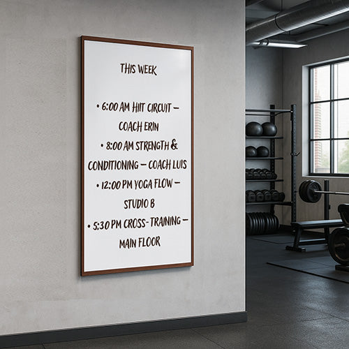 36x60 Wood Framed White Board Dry Erase Marker Boards