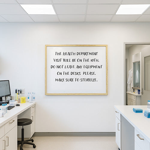 40x50 Wood Framed White Board Dry Erase Marker Boards