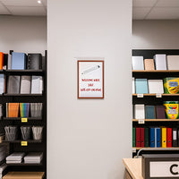 8.5x11 Wood Framed White Board Dry Erase Marker Boards