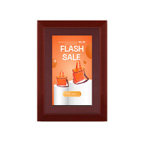 Wood 362 Poster Display SwingFrames 36x42 with Matboard