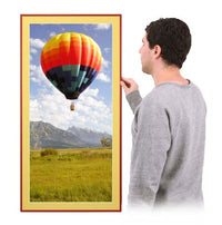 11x17 Colorful Classic Picture Frames with Matboard (Metal Poster Displays)