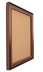 Designer 11x14 Cork Board with Metal Frame Profile