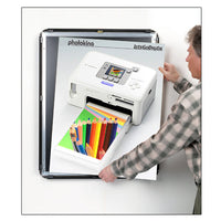 ALL 4 FRAME RAILS SNAP OPEN FOR EASY CHANGE of 1/2" THICK 36x60 POSTERS