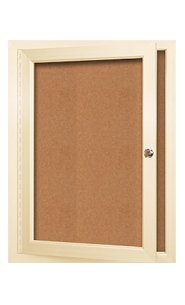 Indoor Enclosed Menu Cases with Lights for 8 1/2" x 14" Portrait Menu Sizes