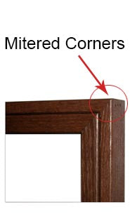 Indoor Enclosed Wood Framed Dry Erase Marker Board Display Case (White Board)