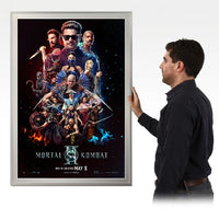 Movie Poster Frames 22x28 (Metal Poster Display Frame with Matboard)