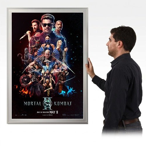 Movie Poster Frames 22x28 (Metal Poster Display Frame with Matboard)