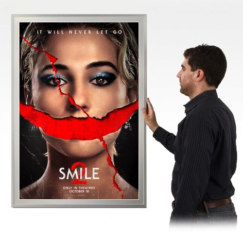 Movie Poster Frames 30x40 (Metal Poster Display Frame with Matboard)