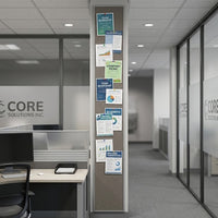 Value Line 12x96  Vinyl Covered Bulletin Display Board Portrait or Landscape