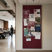 Value Line 36x96 Vinyl Covered Bulletin Display Board Portrait or Landscape