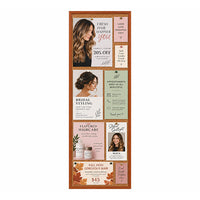WIDE WOOD 12x36 Framed Cork Bulletin Board (Open Face with 2" Wide Wood Frame)