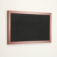 BLACK VINYL LETTER BOARD 