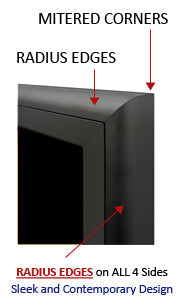 Outdoor Dry Erase Marker Board Swing Cases (Black Board)