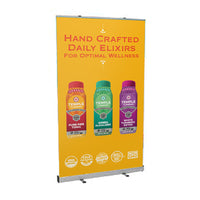 EVEREST Retractable Banner Stand | 59" Wide Banner | Single Sided Bannerstand