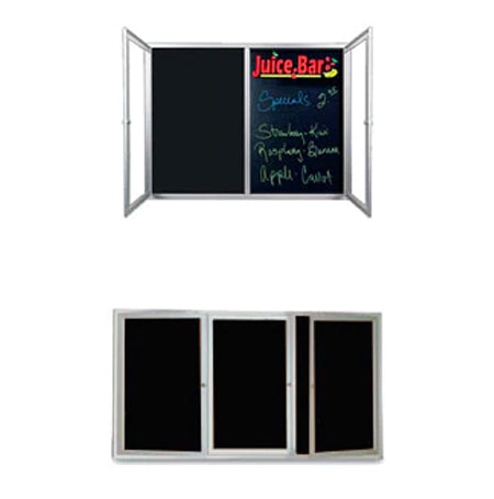 Outdoor Enclosed Radius Marker Boards 2 and 3 Door