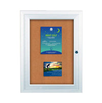 13 x 19 Indoor Enclosed Bulletin Boards with Light (Single Door)