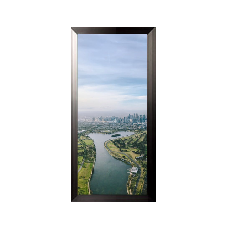 12x36 Poster Frame (SwingFrame Carbon Steel Poster Display)