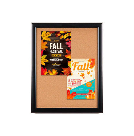 Super Wide-Face 11x17 Enclosed Bulletin Board SwingFrames