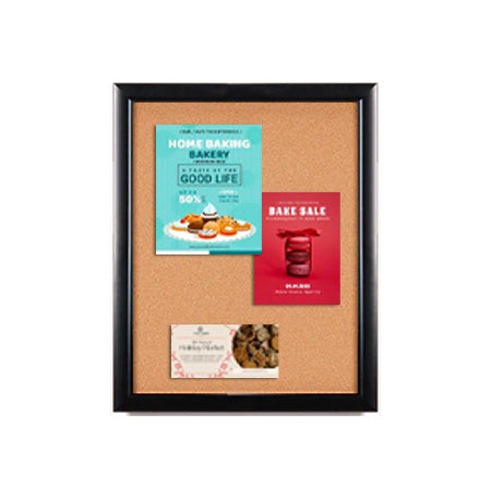 Super Wide-Face 20x20 Enclosed Bulletin Board SwingFrames