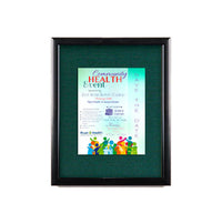 Super Wide-Face 30x36 Enclosed Bulletin Board SwingFrames