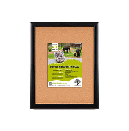 Super Wide-Face 36x36 Enclosed Bulletin Board SwingFrames