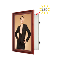 SwingFrame Wood 353 Decor Edge-Lit LED Light Boxes