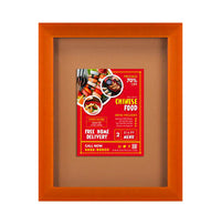 Wide-Wood 11" x 17" Enclosed Bulletin Board SwingFrames