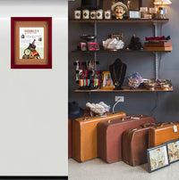 Wide-Wood 30" x 30" Enclosed Bulletin Board SwingFrames