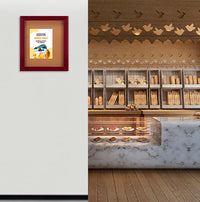 Bold Wide-Wood 24 x 36 Enclosed Bulletin Board SwingFrame
