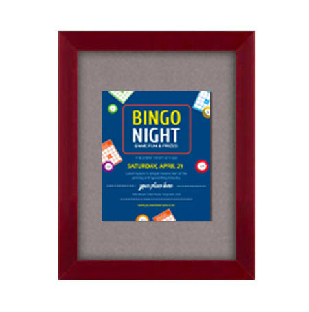 Wide-Wood 30" x 30" Enclosed Bulletin Board SwingFrames