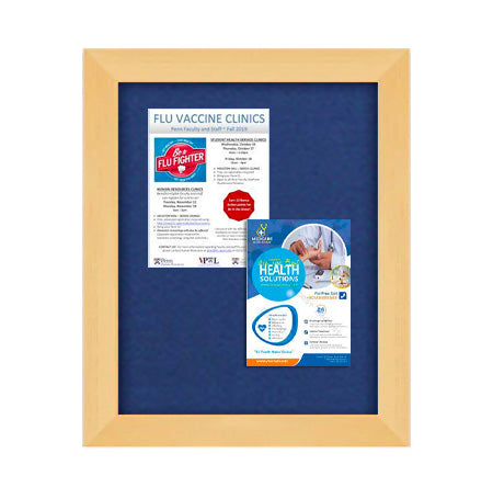 Wide-Wood 30" x 36" Enclosed Bulletin Board SwingFrames