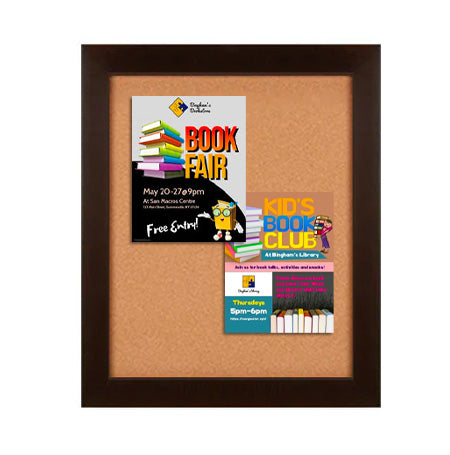 Wide-Wood 36" x 60" Enclosed Bulletin Board SwingFrames