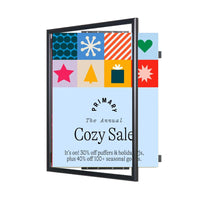 10x20 Poster Frame (SwingFrame Wide-Face Poster Display)